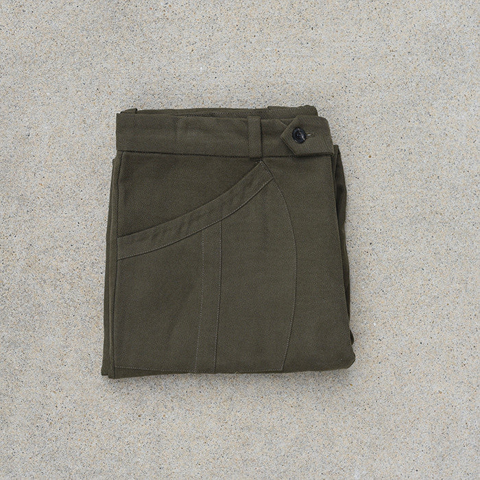 Patch Pocket Pant - Military Green