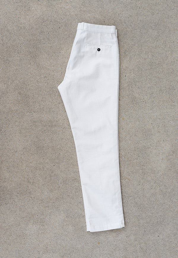 Patch Pocket Pant - Dolomiti White