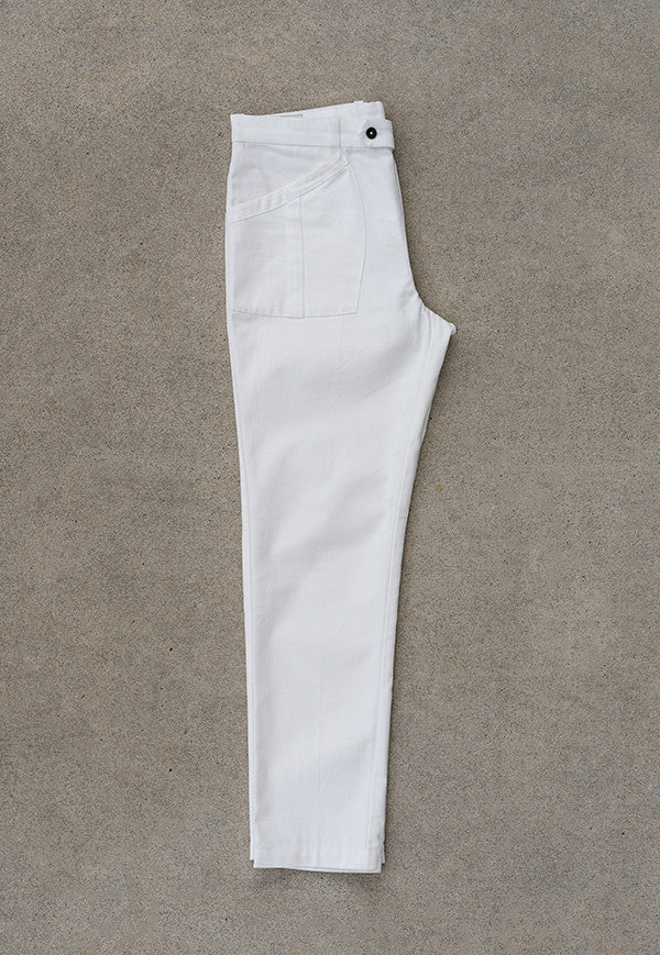 Patch Pocket Pant - Dolomiti White